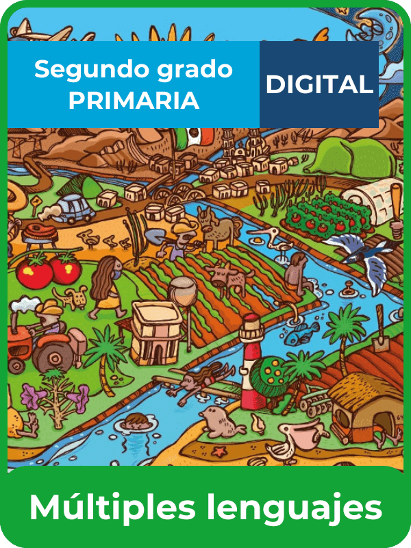 libro digital múltiples lenguajes segundo de primaria