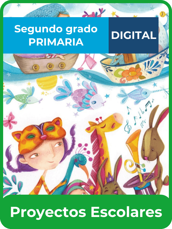 libro digital proyectos escolares segundo de primaria