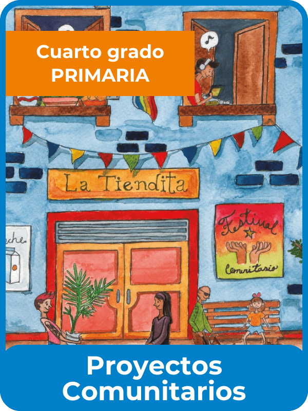 Libro de la SEP proyectos comunitarios cuarto grado de primaria