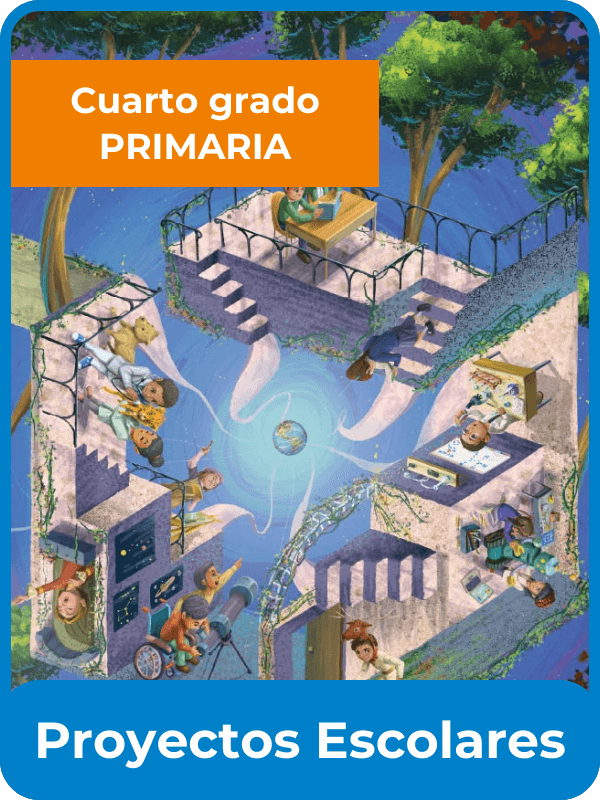 Libro de la SEP proyectos escolares cuarto grado de primaria