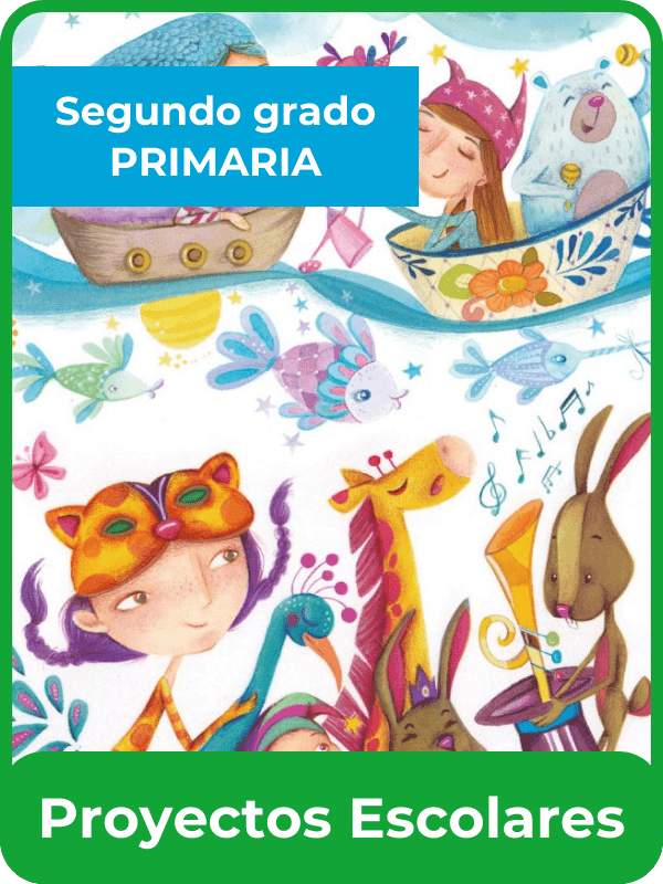 Libro de la SEP proyectos escolares segundo grado de primaria