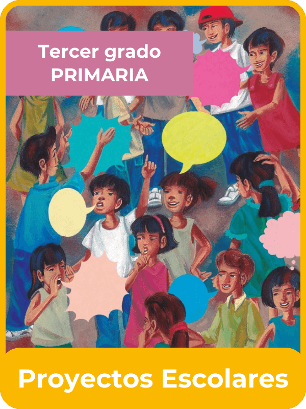 Libro de la SEP proyectos escolares tercer grado de primaria