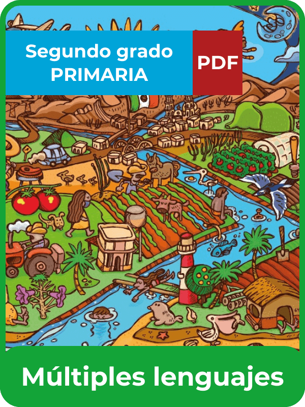 múltiples lenguajes segundo grado de primaria en PDF