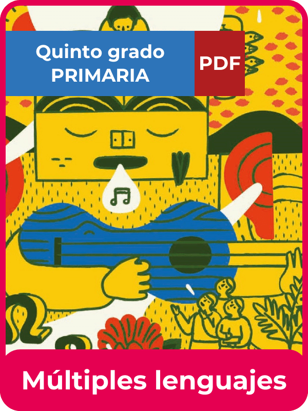 múltiples lenguajes quinto grado de primaria en PDF