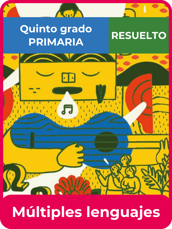 libro resuelto múltiples lenguajes quinto grado de primaria