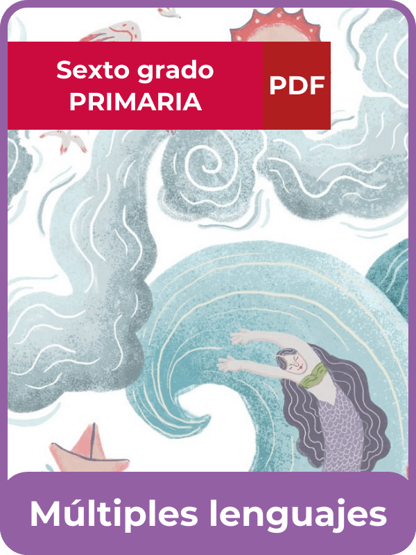 múltiples lenguajes sexto grado de primaria en PDF