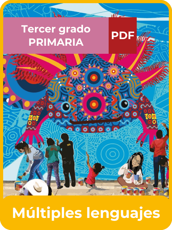 múltiples lenguajes tercer grado de primaria en PDF