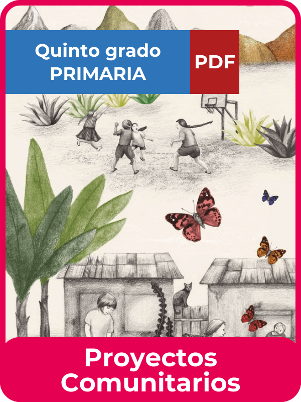 proyectos comunitarios quinto grado de primaria en PDF