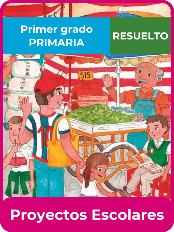 libro resuelto proyectos escolares primer grado de primaria