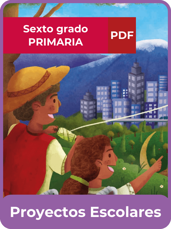 proyectos escolares sexto grado de primaria en PDF