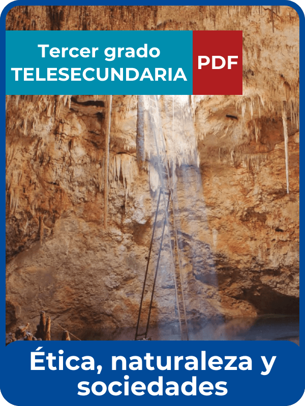 ética, naturaleza y sociedades tercero de telesecundaria en PDF