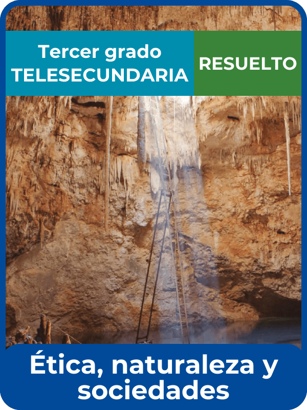 libro resuelto ética, naturaleza y sociedades tercero de telesecundaria