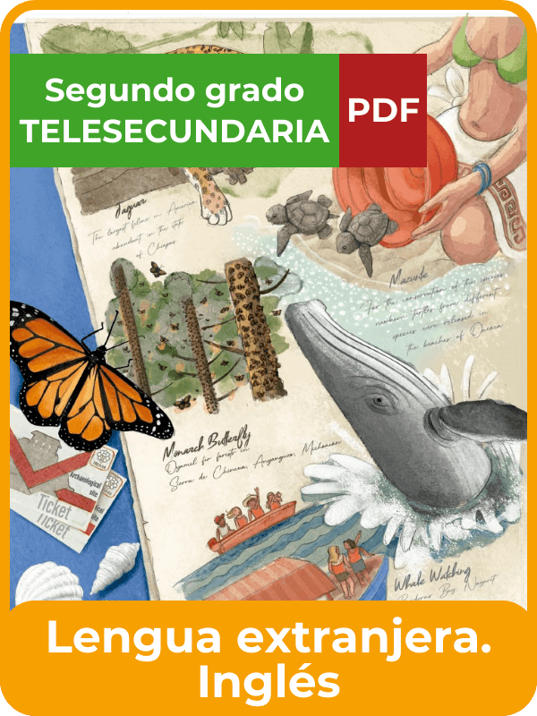libro de inglés para segundo grado de telesecundaria en PDF