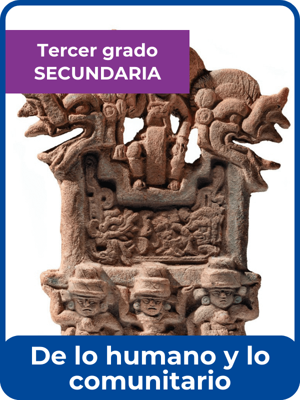 libro de la SEP de lo humano y lo comunitario tercero de secundaria