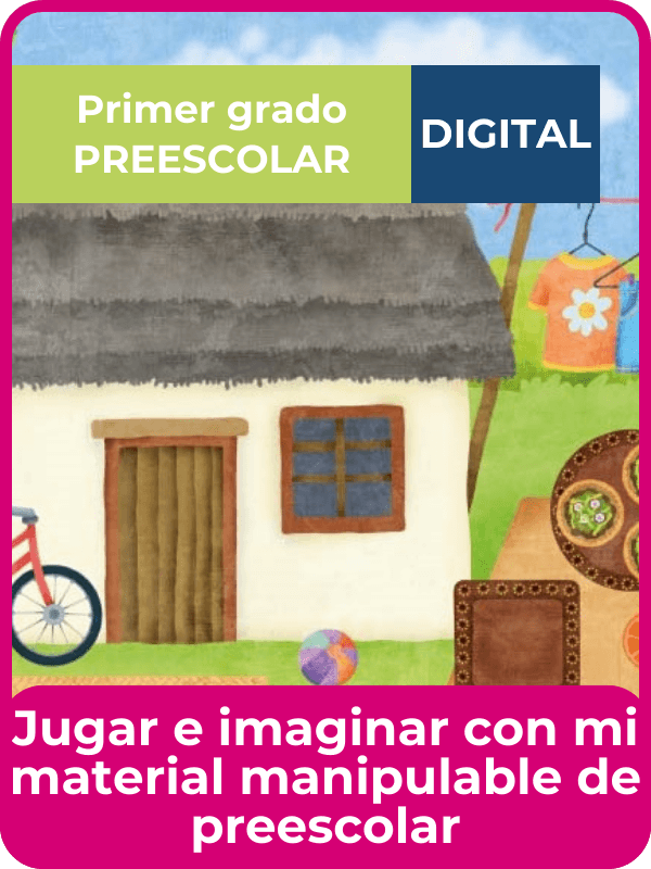 libro digital jugar e imaginar con mi material manipulable de prescolar primer grado
