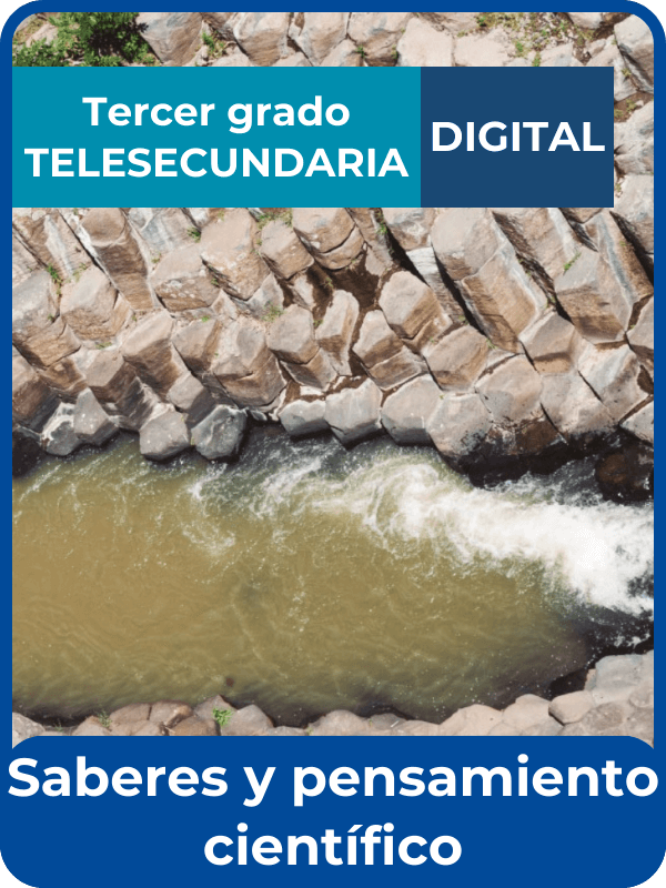 libro digital saberes y pensamiento científico tercero de telesecundaria