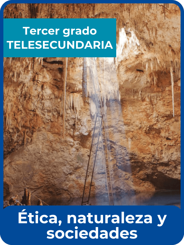 libro de la SEP ética, naturaleza y sociedades tercero de telesecundaria