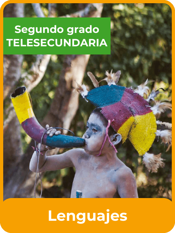 libro de texto de la SEP lenguajes segundo de telesecundaria