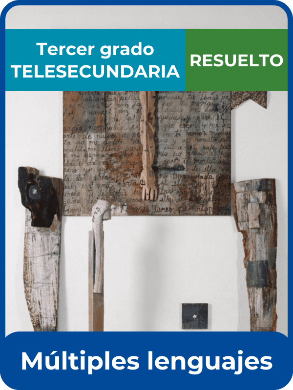 libro resuelto múltiples lenguajes tercero de telesecundaria