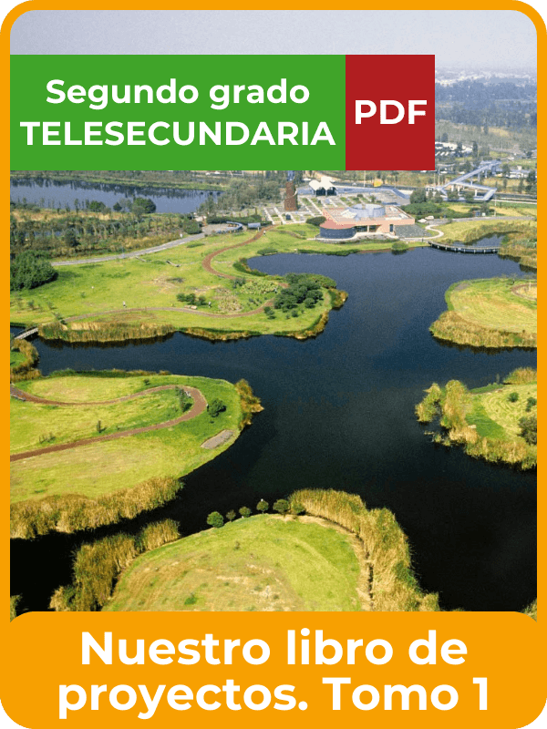 nuestro libro de proyectos tomo 1 segundo de telesecundaria en PDF